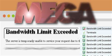 [See Bugtracker] mega.co.nz Bandwidth Limit Exceeded.